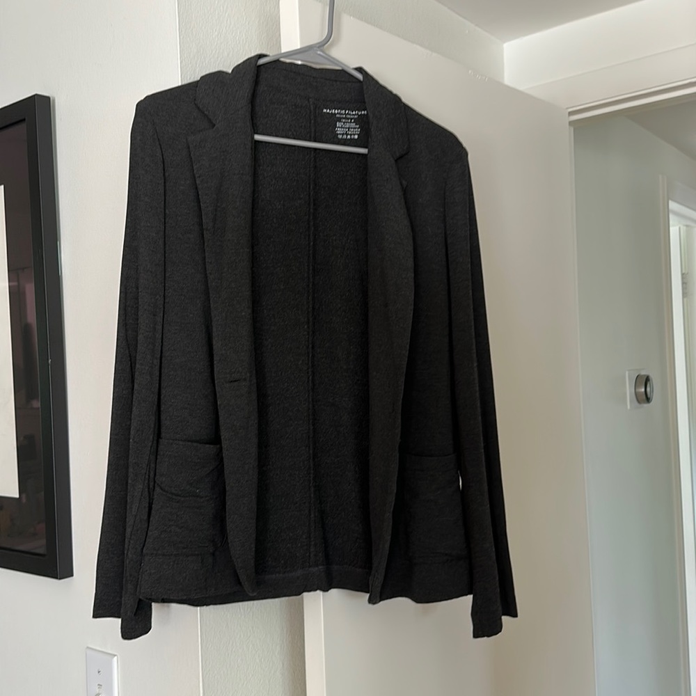 Majestic Filatures French Terry Blazer NWOT